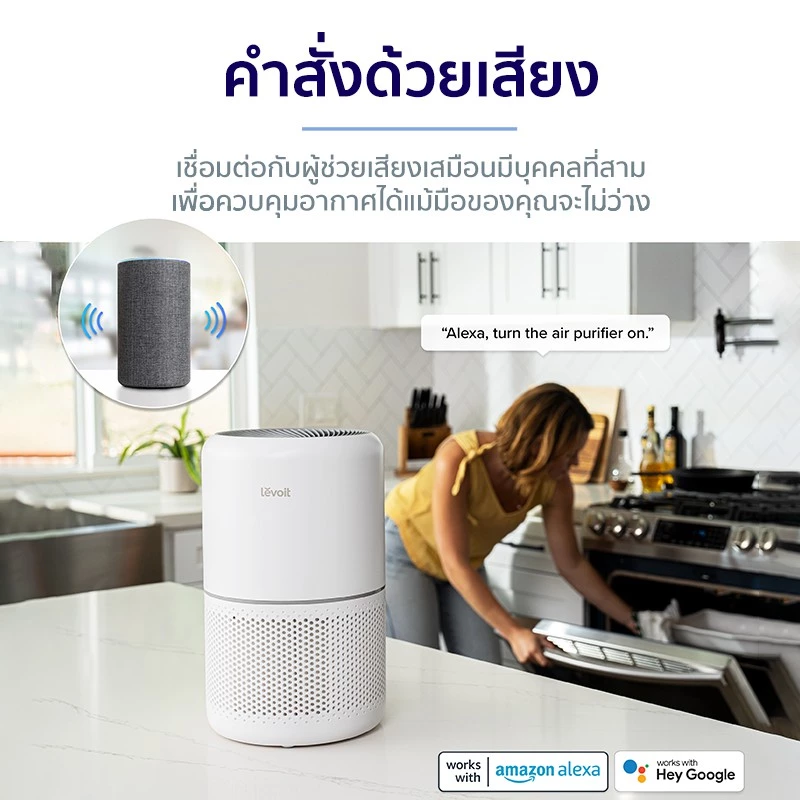 5. Levoit Core 300S Air Purifier PM2.5 App