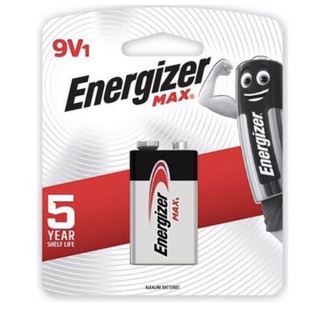 ถ่าน Energize Max ขนาด 9V แพค 1 ก้อน ของแท้บริษัท