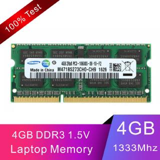 ภาพหน้าปกสินค้าหน่วยความจําแล็ปท็อป 4 GB Samsung 4gb 2Rx8 DDR3 1333 Mhz PC3-10600S 204 Pin So-Dimm Ram Notebook ที่เกี่ยวข้อง