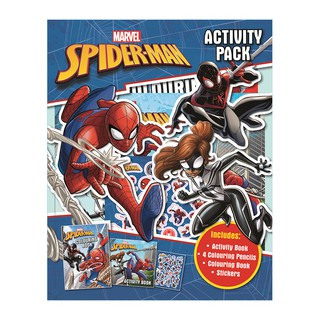 บงกช หนังสือต่างประเทศ 2-in-1 Activity Bag Disney: Spider-man