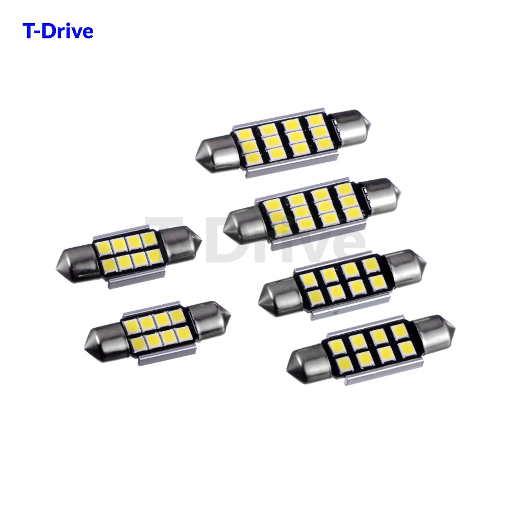 T-Drive หลอดไฟ LED รถยนต์ และ มอเตอร์ไซด์ 12 ชิป ขนาด 2835 ไฟเพดานรถ ไฟ ...