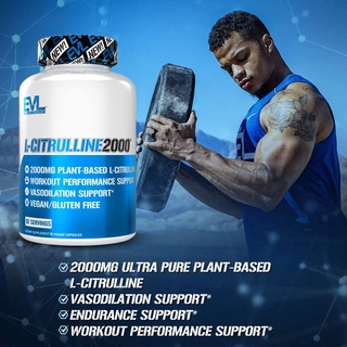 ภาพขนาดย่อของสินค้าพร้อมส่ง EVL L-Citrulline 2000  ของแท้100%จากUSA