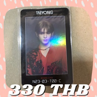 พร้อมส่ง การ์ดแท้ แกะจากอัลบั้ม NCT TAEYONG แทยง K-POP