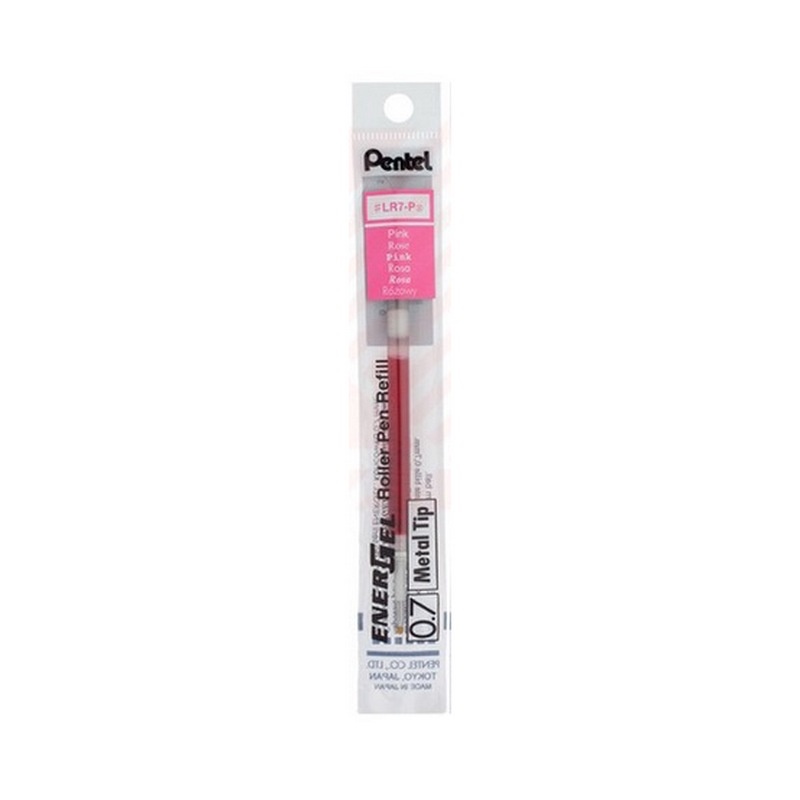 pentel-ไส้ปากกา-energel-ขนาด-0-7-มม-สีชมพู