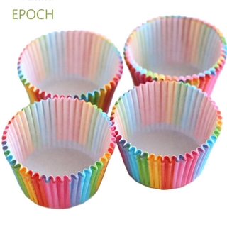 Epoch ถ้วยคัพเค้กเบเกอรี่หลากสี 100 ชิ้น