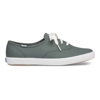 ภาพขนาดย่อของสินค้าKeds รุ่น Champion Leather รองเท้าผ้าใบหนัง ผู้หญิง สี BALSAM GREEN - WH61665