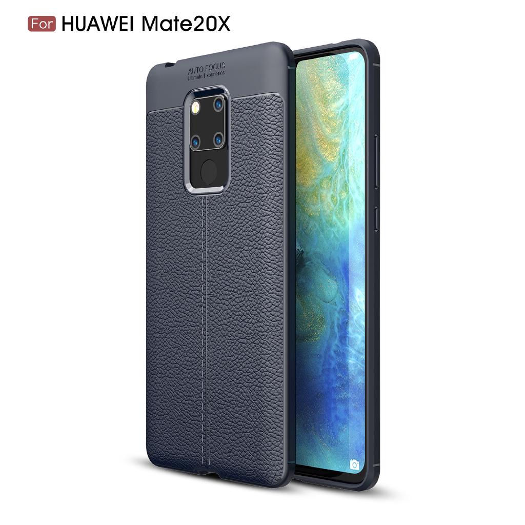 เคสสำหรับ Huawei Mate 20X X Case เคสหนัง PU หรูหรา