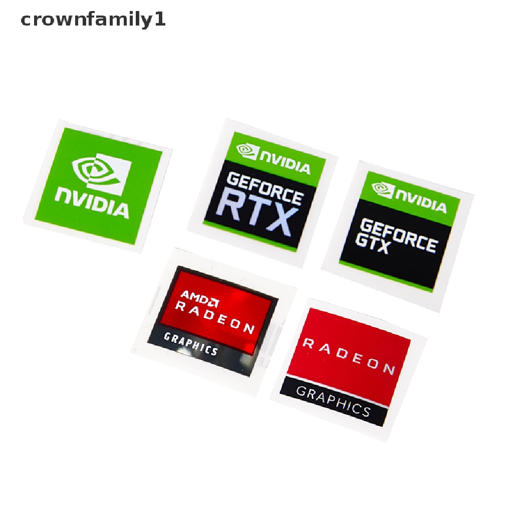 crownfamily1-สติกเกอร์ฉลากการ์ดจอ-amd-nvidia-rtx-gtx-สําหรับแล็ปท็อป