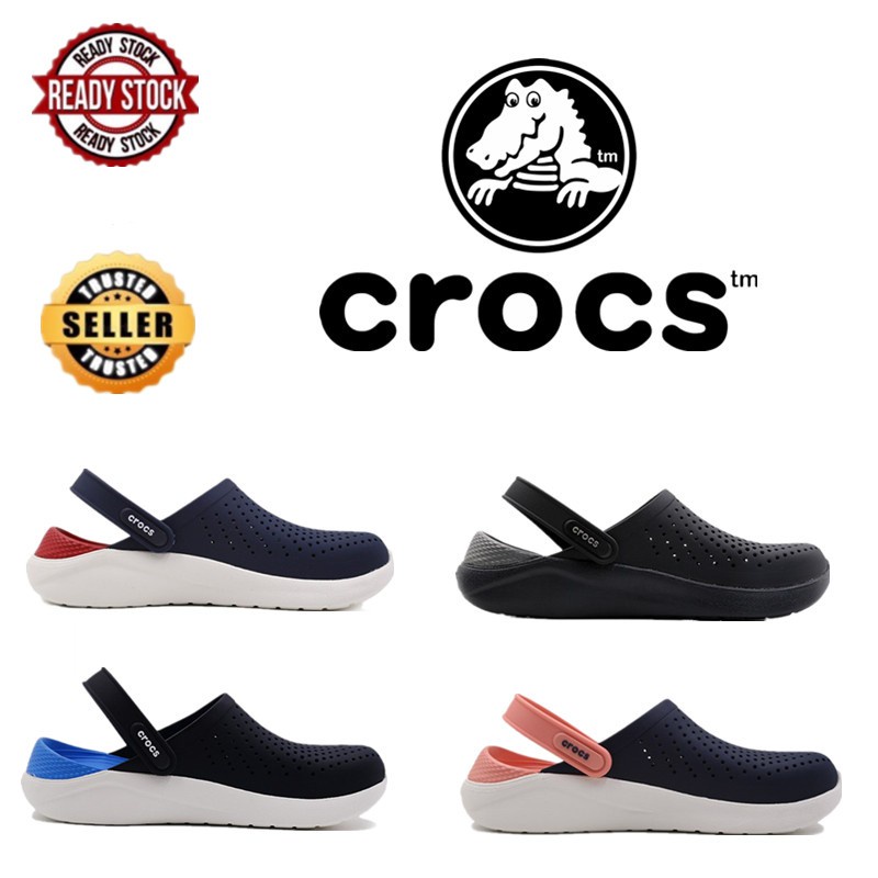 crocs-literide-clog-แท้-หิ้วนอก-ถูกกว่าshop-crocs-literide-clog-original-100-unisex-basic-crocs-shoes