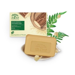 ภาพหน้าปกสินค้าDe Leaf Thanaka Moisturizing and Whitening Soap 100 g สบู่เดอลีฟ ทานาคา ผลิตภัณฑ์ทำความสะอาดผิวกาย ที่เกี่ยวข้อง