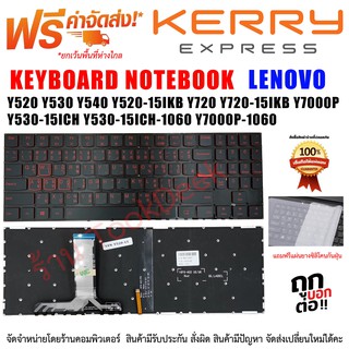ภาพหน้าปกสินค้าคีย์บอร์ด เลโนโว่ Keyboard Lenovo Legion Y520 Y520-15 Y520-15IKB / Y720 Y720-15 Y720-15IKB R720 Y530-15 Y530-15ICH ซึ่งคุณอาจชอบสินค้านี้