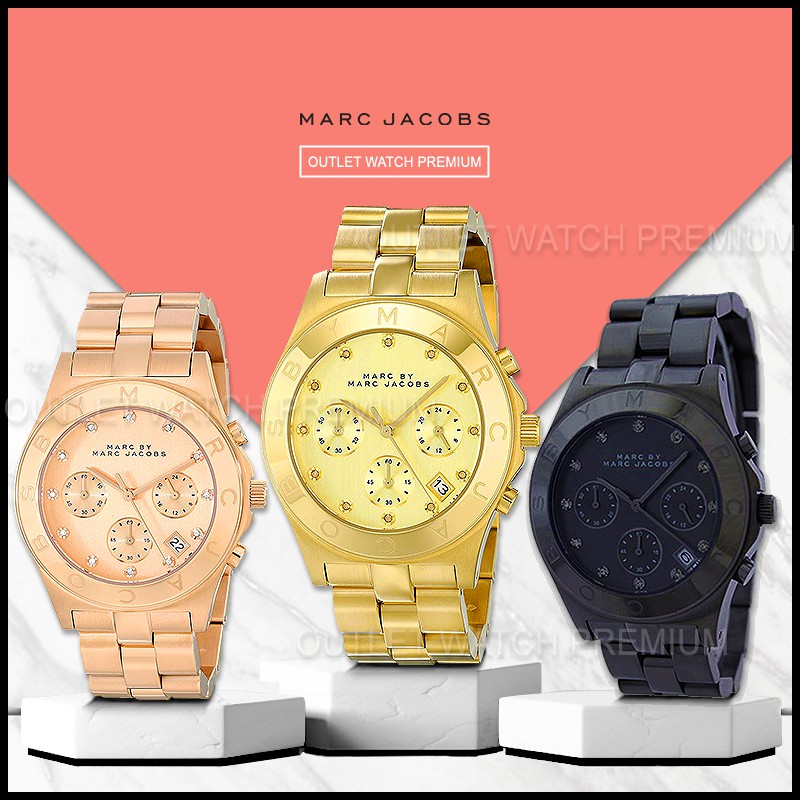 ภาพหน้าปกสินค้าOUTLET WATCH นาฬิกา Marc Jacobs OWJ27 นาฬิกาข้อมือผู้หญิง นาฬิกาผู้ชาย แบรนด์เนม Brandname MJ Watch รุ่น MBM3101