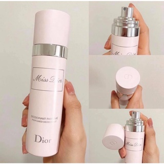 Miss Dior Perfumed Deodorant Spray ขนาด 100 ml. น้ำหอมระงับกลิ่นกาย (ฉลากไทย)