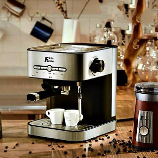 เครื่องชงกาแฟอิตาลี เครื่องชงกาแฟกึ่งอัตโนมัติ 1.4L ZB-2009