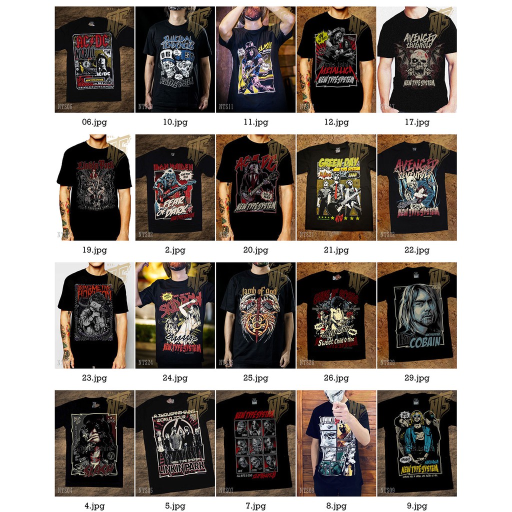 เสื้อยืดผ้าฝ้ายพรีเมี่ยม-xlage-size-available-ac-dc-metallica-gnr-kiss-slipknot-a7x-เสื้อยืด-เสื้อวง-ผ้าหนานุ่ม-ไม่หดไม