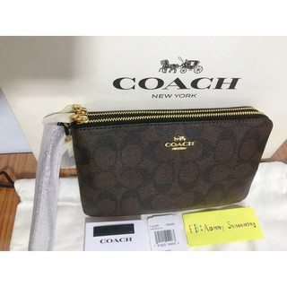 คล้องมือCoach แท้ 2ซิปL มือ1 ส่งฟรี