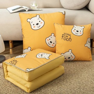 Chipmunk Cartoon Pooh Bear Air Conditioner Quilt Summer Cool Pillow Pikachu Single Kindergarten