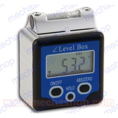 เครื่องวัดองศา-เครื่องวัดมุมดิจิตอล-มิเตอร์วัดมุม-360องศา-digital-inclinometer-bevel-box-level-angle-gauge-protractor