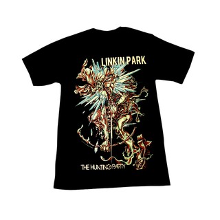 เสื้อยืดลาย linkin park the hunting party -งานสกรีน Handmade