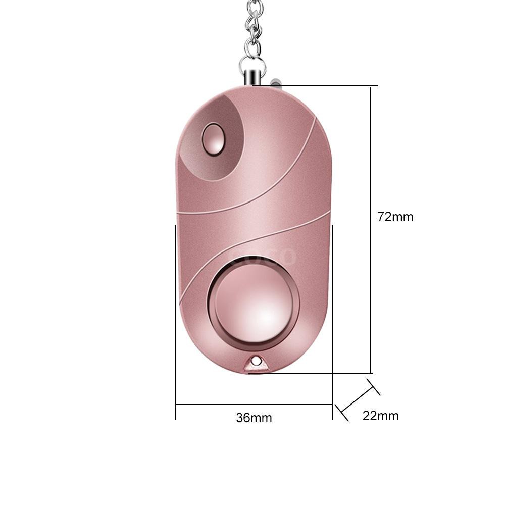 สัญญาณเตือนภัยฉุกเฉิน-120-130db-ระบบเตือนภัยฉุกเฉินความปลอดภัยในตัวเครื่องพวงกุญแจไฟฉาย-led-สำหรับเด็กผู้หญิงผู้หญิงสำหร