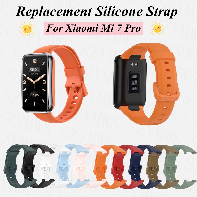 ภาพหน้าปกสินค้าสายนาฬิกา Xiaomi MI Band 7 Pro + เคสซิลิโคน สําหรับ Xiaomi MI Band 7 Pro อุปกรณ์เสริมสายรัดข้อมือสมาร์ทวอทช์