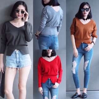 V Knit JM Top