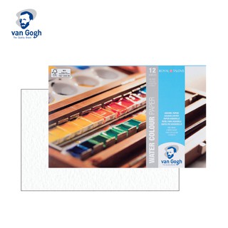 VAN GOGH กระดาษสีน้ำ 13.5X21 300G (Water colour paper Vangogh 300G)