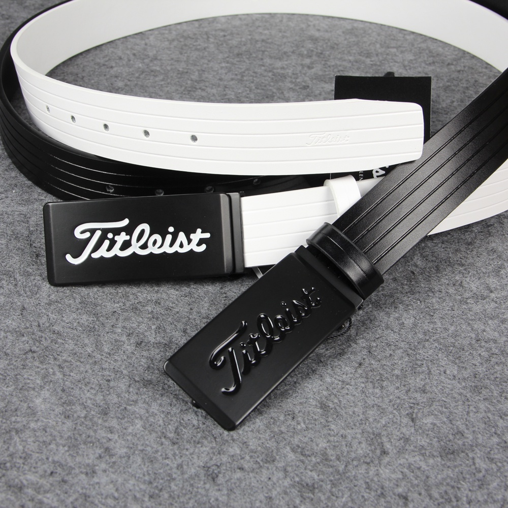 ภาพหน้าปกสินค้าTitleist กอล์ฟเข็มขัด เข็มขัดหนัง เข็มขัดกีฬาและสันทนาการ golfเข็มขัด ทั้งชายและหญิง- 0NTk