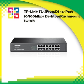 TP-Link TL-SF1016DS 16-Port 10/100Mbps Desktop/Rackmount Switch