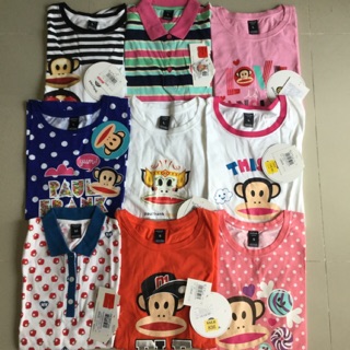 เสื้อยืด paulfrank รวมsize ของแท้ ขาดทุนทุกตัว ไม่รับเปลี่ยนหรือคืนค่ะ