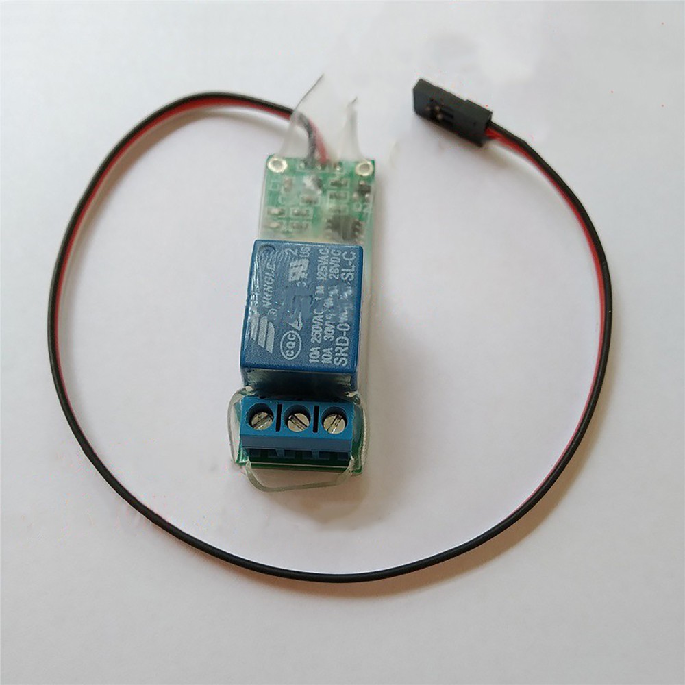 K1 Relay Switch 1 Channel One Way Servo สัญญาณสําหรับเครื่องบินควบคุม