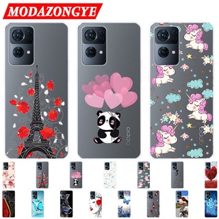 Oppo Reno 7 5G เคส Silicone เคสน่ารัก เคสกันกระแทก Cover OPPO Reno7 Pro 5G Case เคสซิลิโคน Soft Back Cover