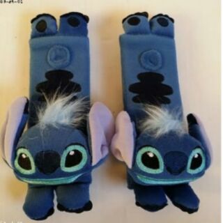 อุปกรณ์ แต่งรถ คาดซีทเบลท์ (SeatBelt)Stitch สติช ในรถ 1 setมี 2 อัน (ไว้หุ้มสายกระเป๋าเป้เด็ก ก็ได้ค่ะ)