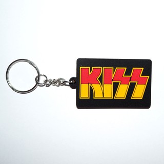 พวงกุญแจยาง KISS rock คิส