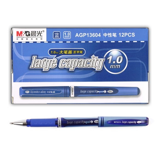 ปากกาหมึกเจล-1-0-mm-m-amp-g-แท้-100-1-ด้าม-agp13604