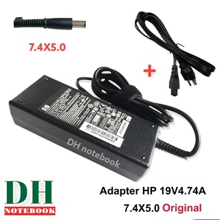 สายชาร์จ Adapter HP 19V 4.74A 7.4x5.0 90W  ของแท้ Original