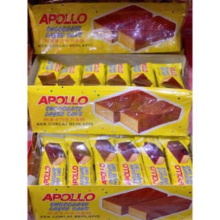 ภาพขนาดย่อของภาพหน้าปกสินค้าขนมเค้ก Apollo เคลือบช็อคโกแลต จากร้าน aewzaaa บน Shopee