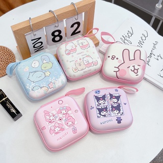 กระเป๋าใส่เหรียญ หูฟัง หนัง PU จี้ห้อย รูป Kuromi sumikko น่ารัก สร้างสรรค์ สําหรับนักเรียน