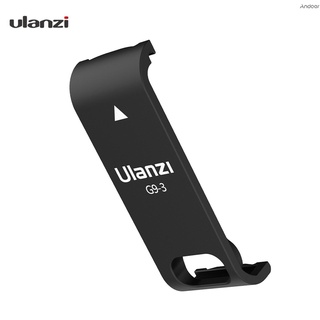 Ulanzi G9-3 ฝาครอบแบตเตอรี่กล้องแอคชั่น แบบพลาสติก ถอดได้ Type-C อุปกรณ์เสริม แบบเปลี่ยน สําหรับ GoPro Hero 10 9