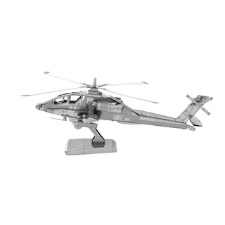 ★ พร้อมส่ง ★ ตัวต่อเหล็ก 3 มิติ AH-64 Apache 3D Metal Model