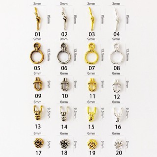 Yalayee [Manicure Jewelry] の เครื่องประดับอัลลอย สไตล์ญี่ปุ่นย้อนยุค 30 ชิ้น