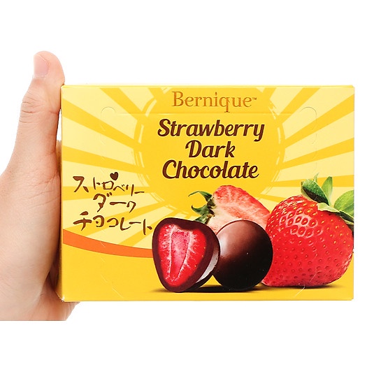 bernique-strawberry-dark-chocolate-สตรอว์เบอร์รี่ทั้งลูก-เคลือบดาร์กช็อคโกแลต-70-กรัม