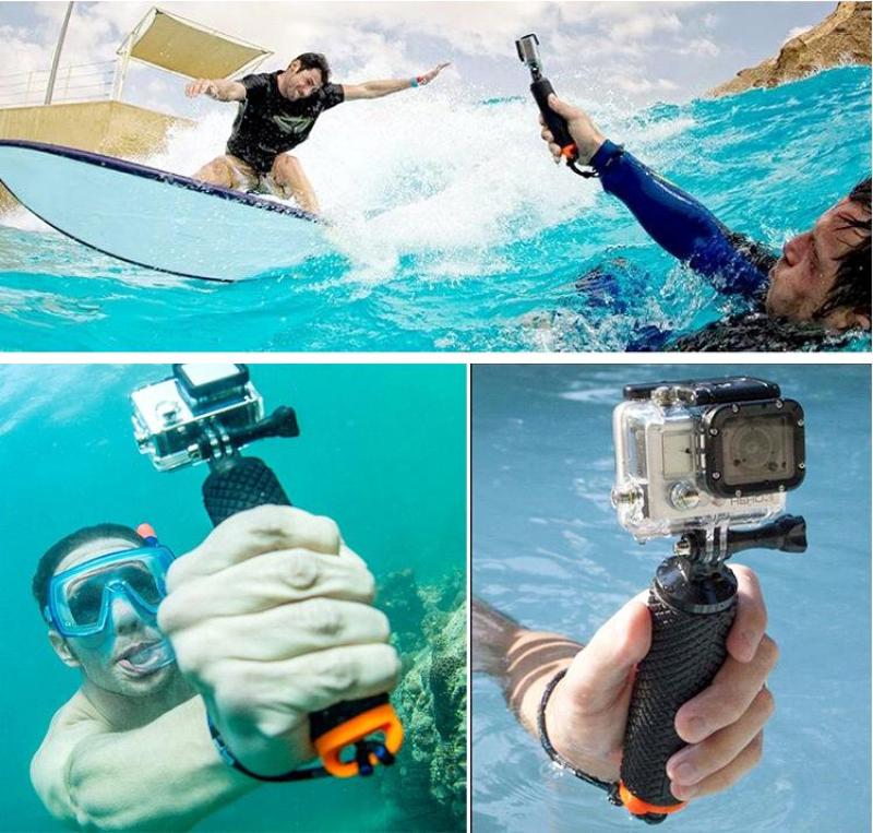 ภาพหน้าปกสินค้าทุ่นลอยน้ำ 5 สี สำหรับกล้องแอคชั้น GoPro Hero 8/7/6/5/4/3 จากร้าน fanke.th บน Shopee