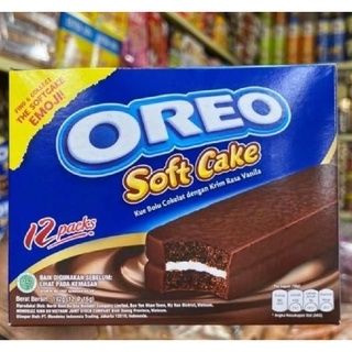 Oreo Soft Cake เค้กช็อกโกแลต เนื้อนุ่ม 1 กล่อง มี 12 ชิ้น