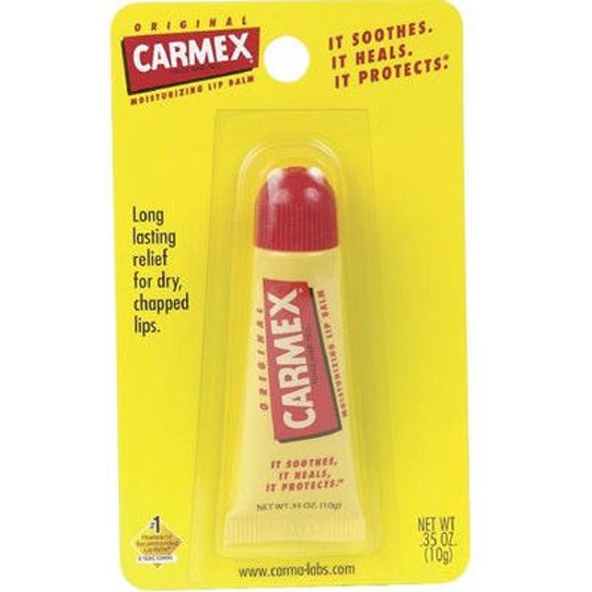 ไม่แท้คืนเงิน-carmex-original-flavor-moisturizing-lip-balm-tube-10g