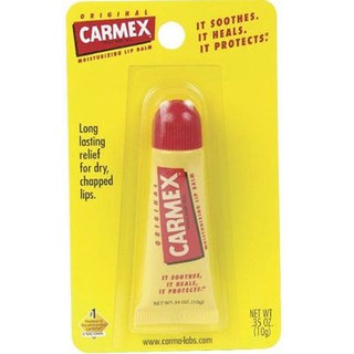 ❤️ไม่แท้คืนเงิน❤️ Carmex Original Flavor Moisturizing Lip Balm Tube 10g
