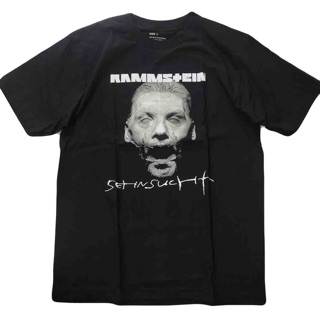 [2023]เสื้อวง Rammstein เสื้อยืดแขนสั้น Rammstein เสื้อยืด vetements x rammstien