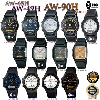 CASIO รุ่น AW-48 AW-49H-1A,AW-49H-1E,AW-49H-7A,AW-49HE-2,AW-49HE-7E AW-90H-2B AW-90H-7B AW-90H-7E AW-90H-9E รับประกัน1ปี