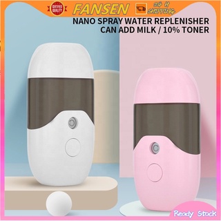 50ML Mini Nano Water Mist Sprayer Steamer ใบหน้า Nano สเปรย์เครื่องมือความงาม USB ชาร์จแบบพกพา Nano สเปรย์น้ำเติมเครื่องมือ