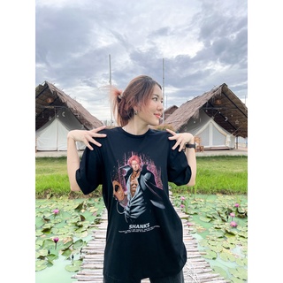 เสื้อยืดผ้าฝ้ายพิมพ์ลายขายดี SHANKS / ONE PIECE - UNISEX